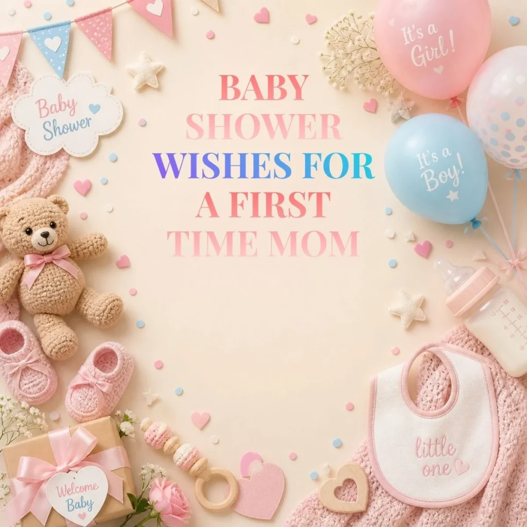 Baby Shower Wishes for a First Time Mom