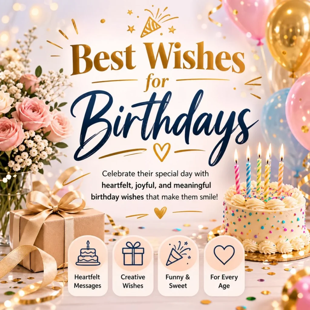 Best Wishes for Birthdays