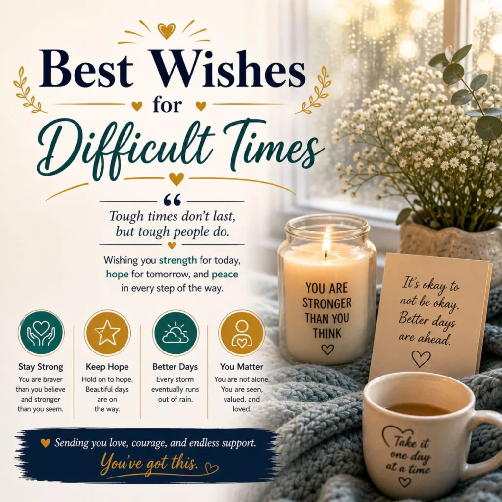 Best Wishes for Difficult Times