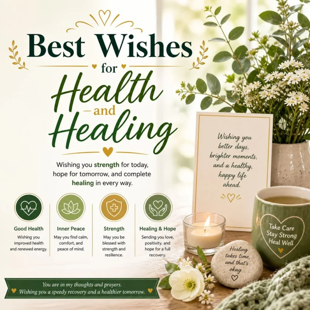 Best Wishes for Health and Healing