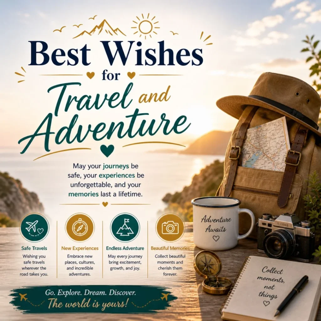 Best Wishes for Travel and Adventure