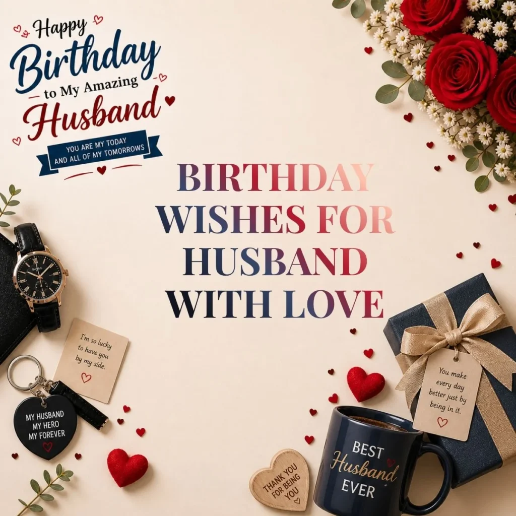 Birthday Wishes for Husband with Love