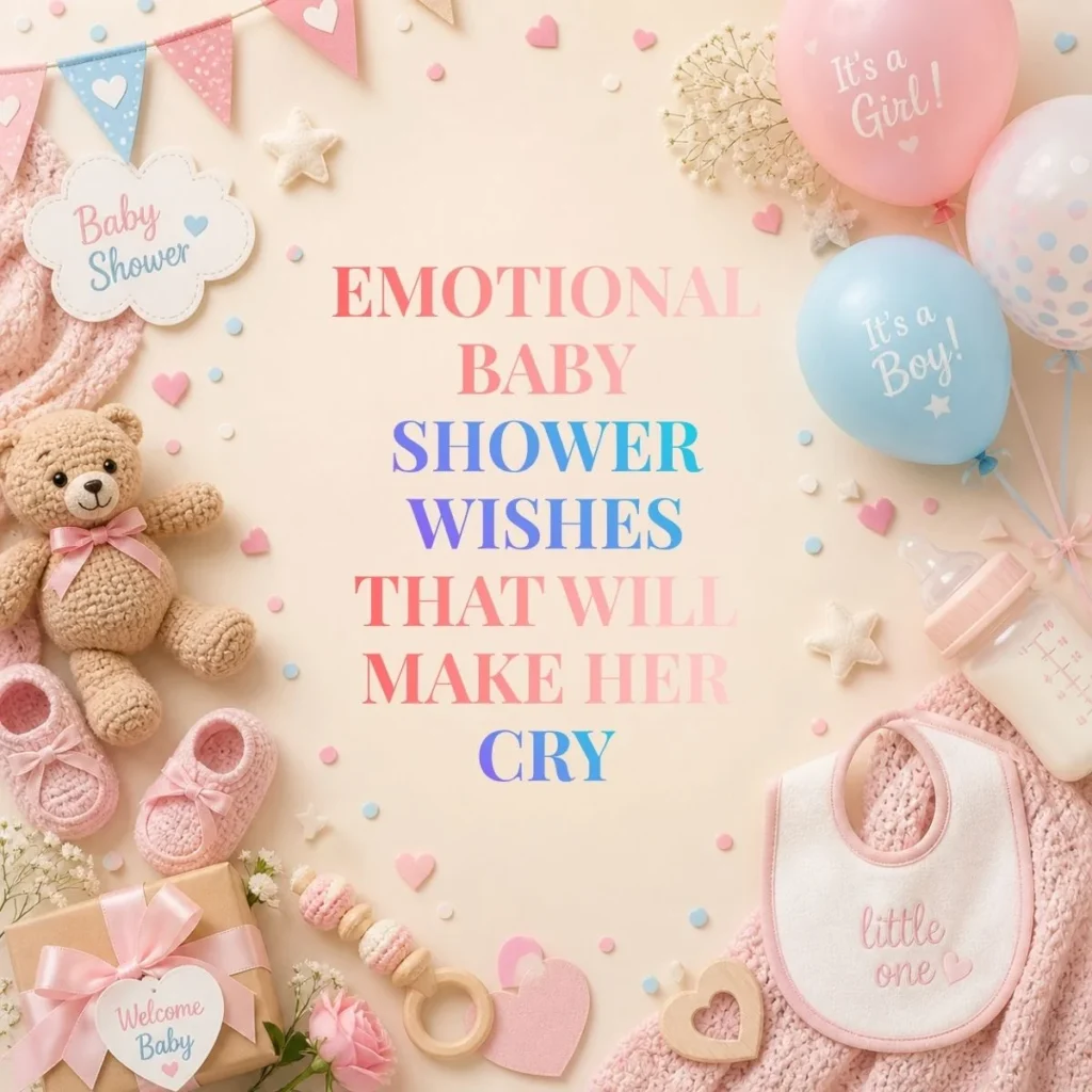 Emotional Baby Shower Wishes That Will Make Her Cry
