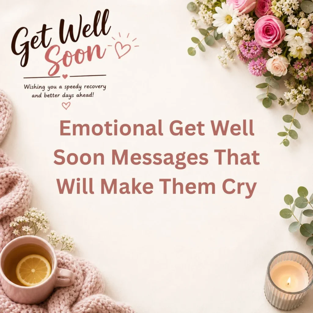 Emotional Get Well Soon Messages That Will Make Them Cry