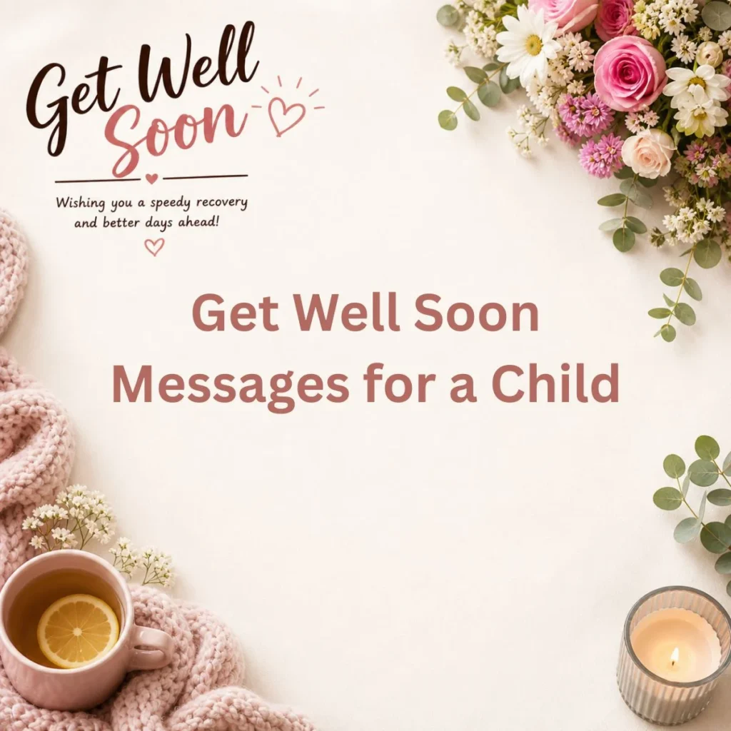 Get Well Soon Messages for a Child