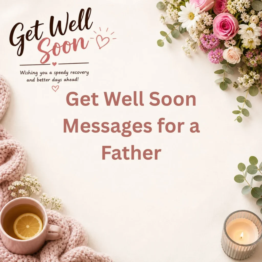 Get Well Soon Messages for a Father