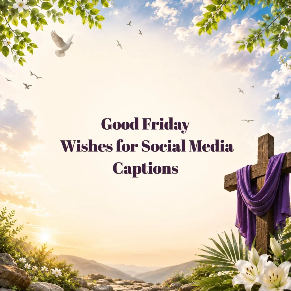 Good Friday Wishes for Social Media Captions
