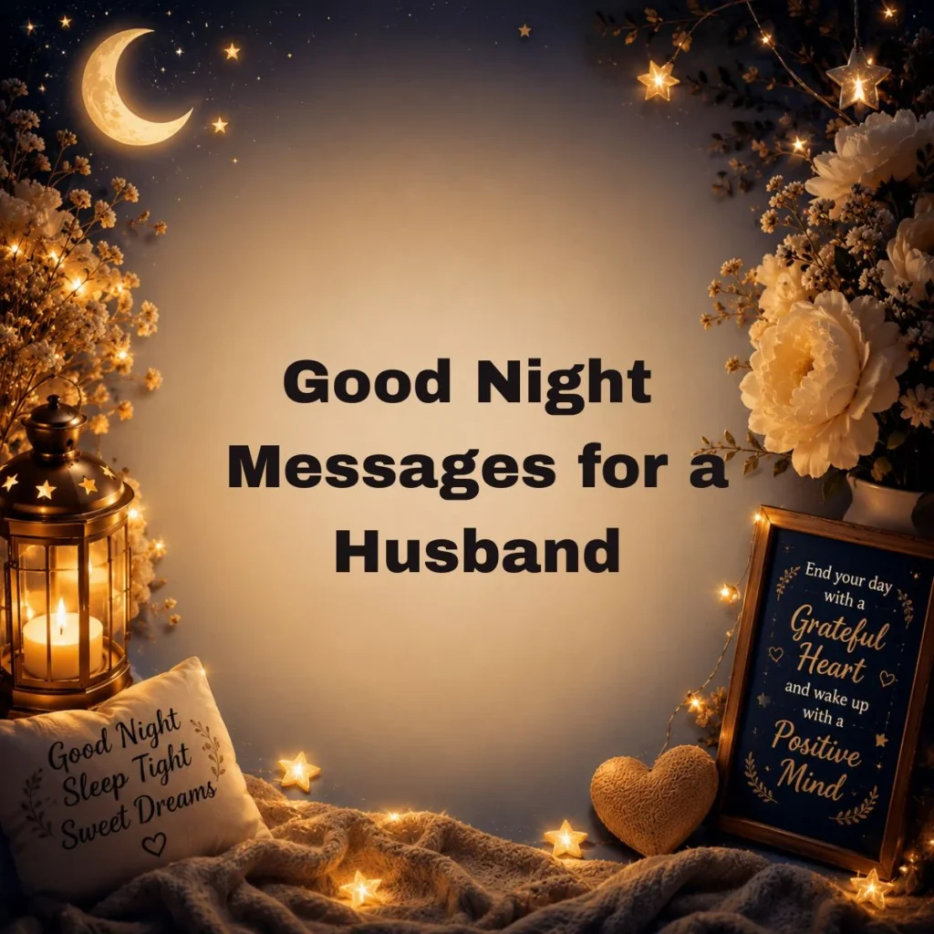 Good Night Messages for a Husband