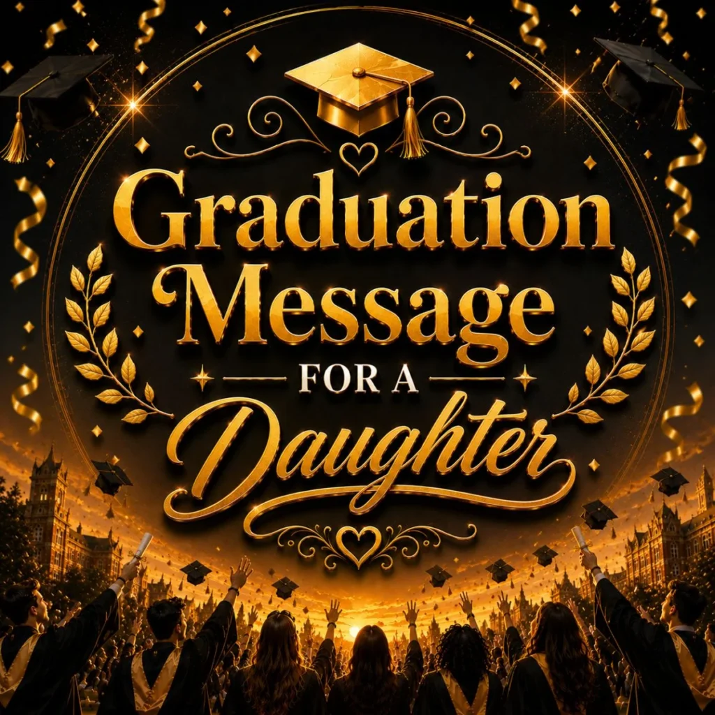 Graduation Message for a Daughter