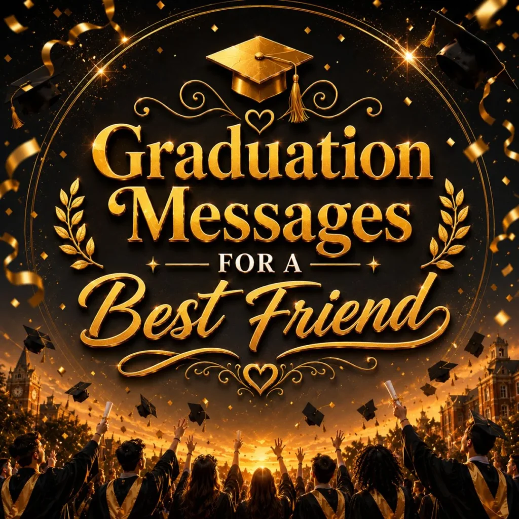 Graduation Messages for a Best Friend