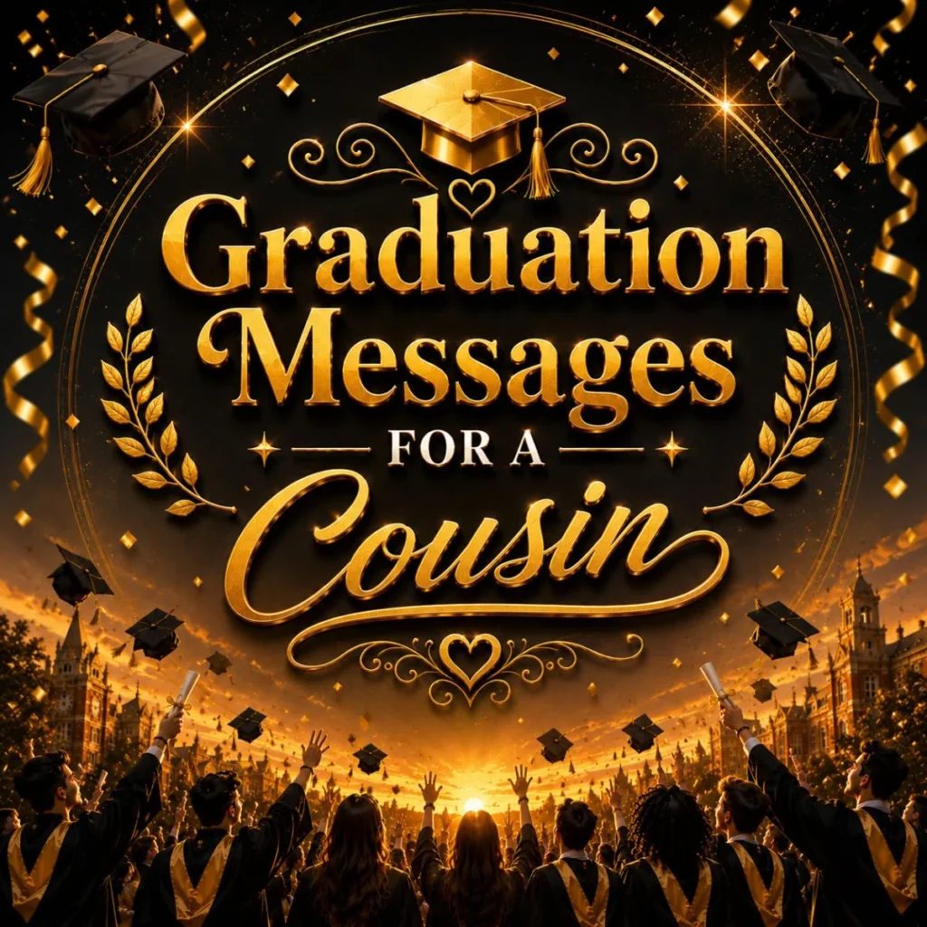 Graduation Messages for a Cousin