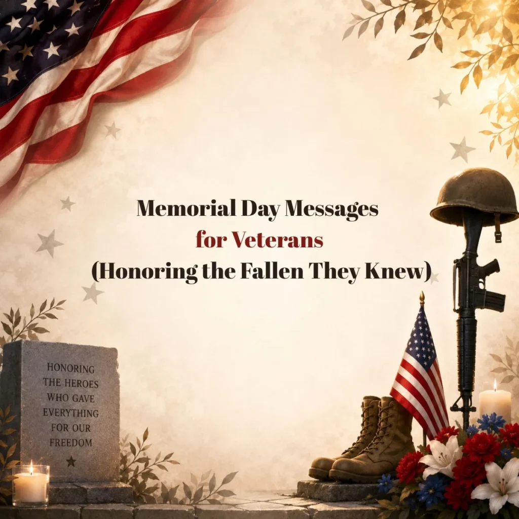 Memorial Day Messages for Veterans (Honoring the Fallen They Knew)