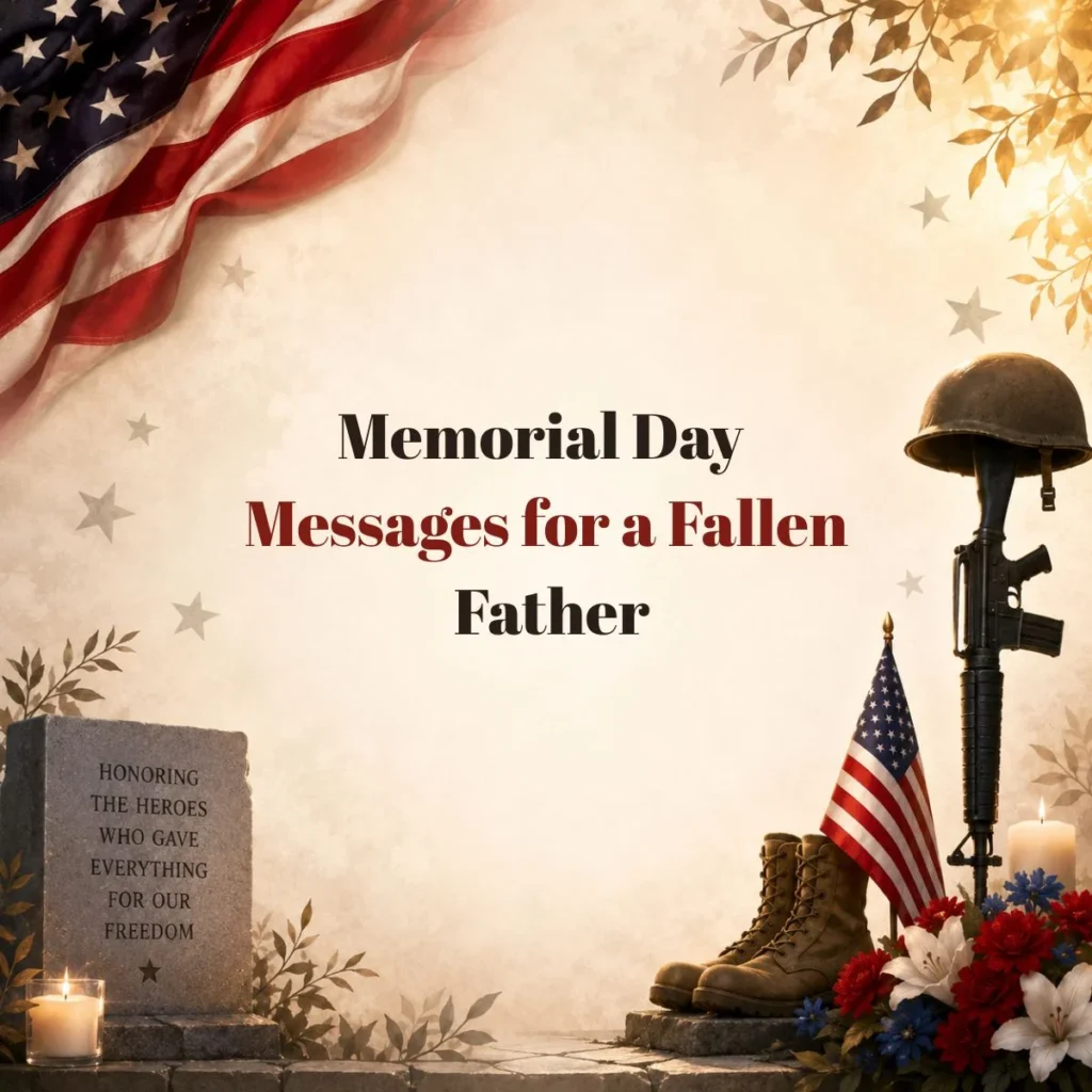 Memorial Day Messages for a Fallen Father