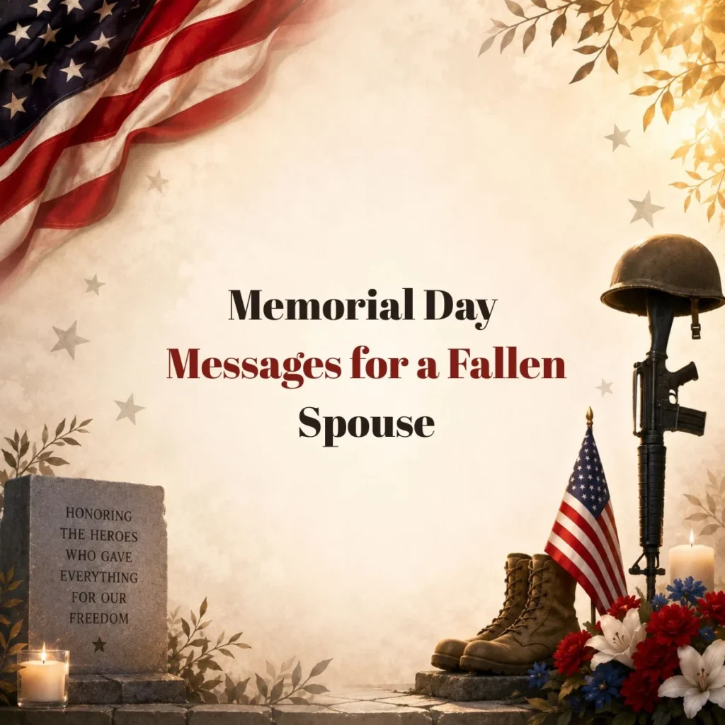 Memorial Day Messages for a Fallen Spouse