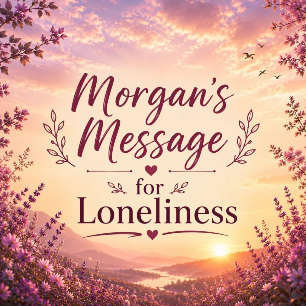 Morgan's Message for Loneliness