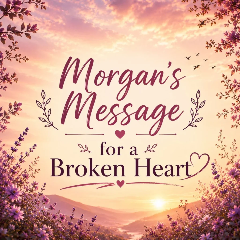 Morgan's Message for a Broken Heart