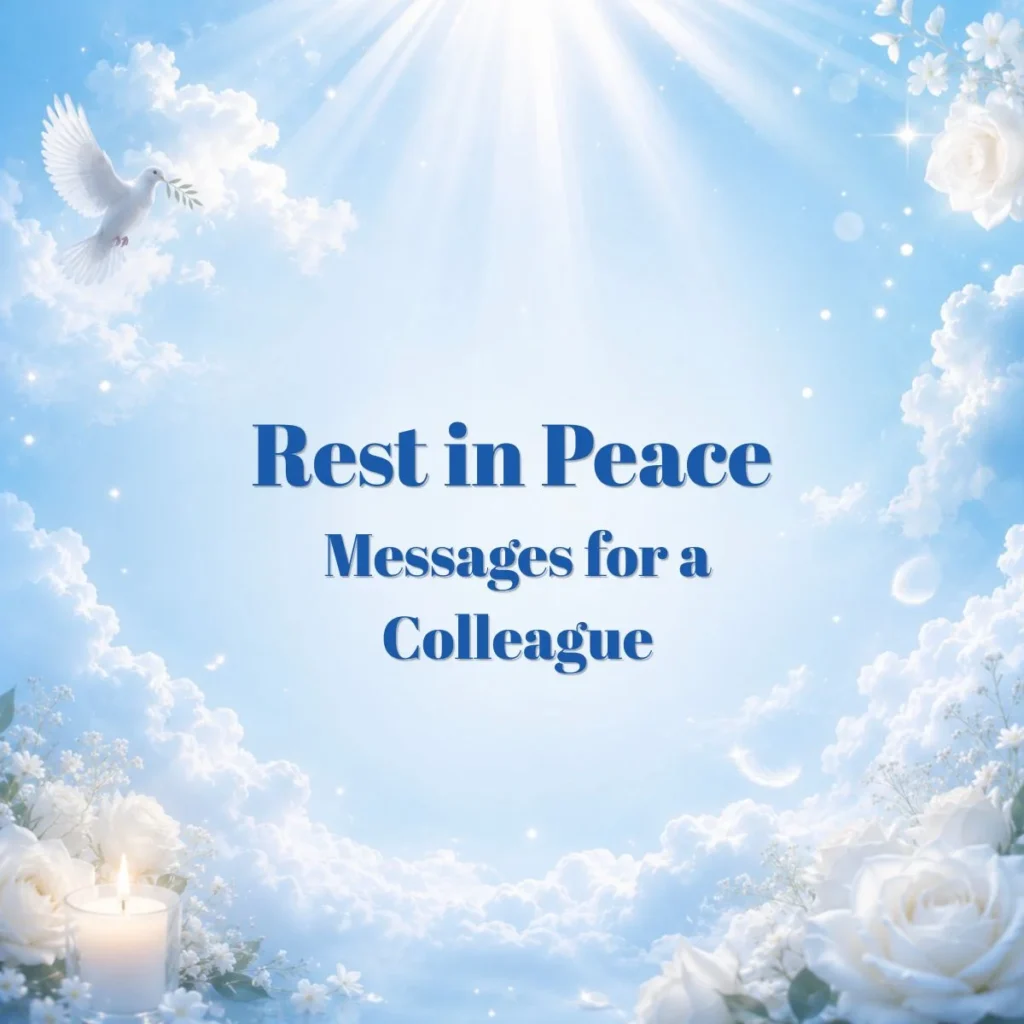 Rest in Peace Messages for a Colleague 