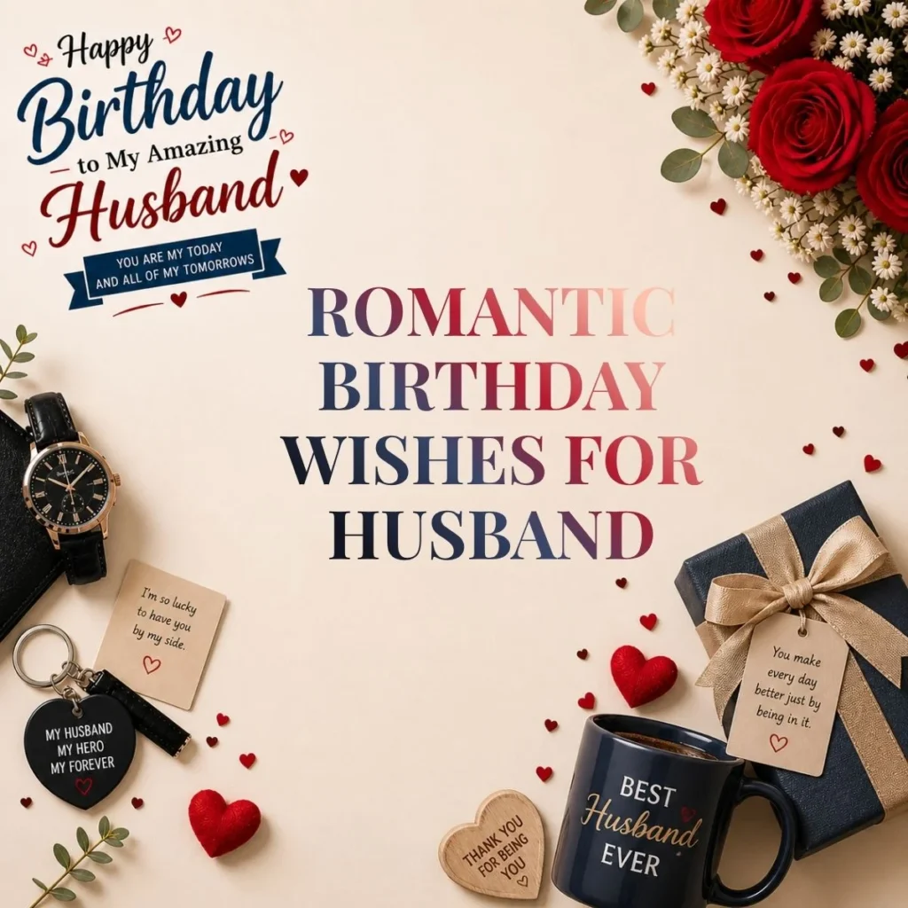 Romantic Birthday Wishes for Husband