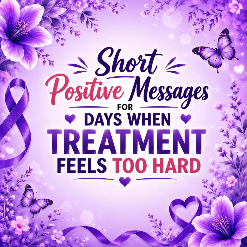 Short Positive Messages for Days When Treatment Feels Too Hard
