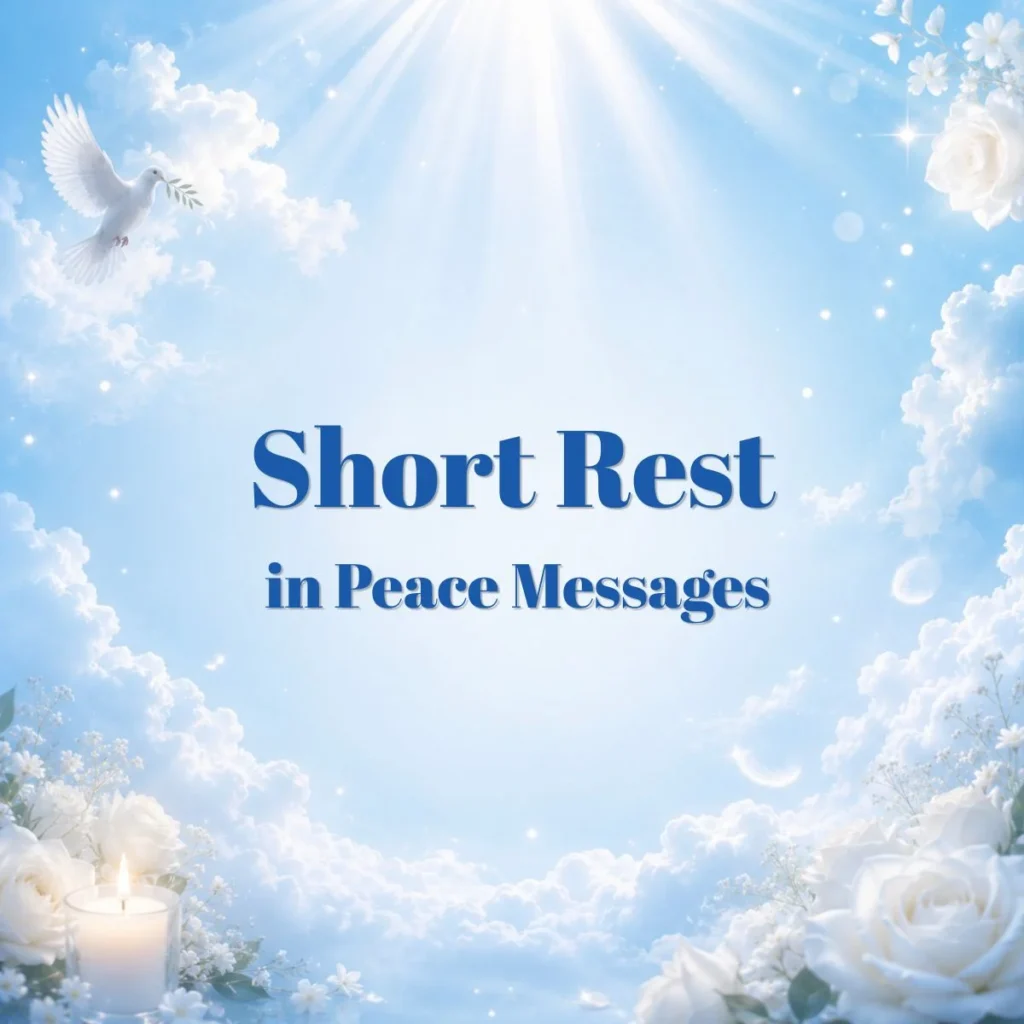 Short Rest in Peace Messages