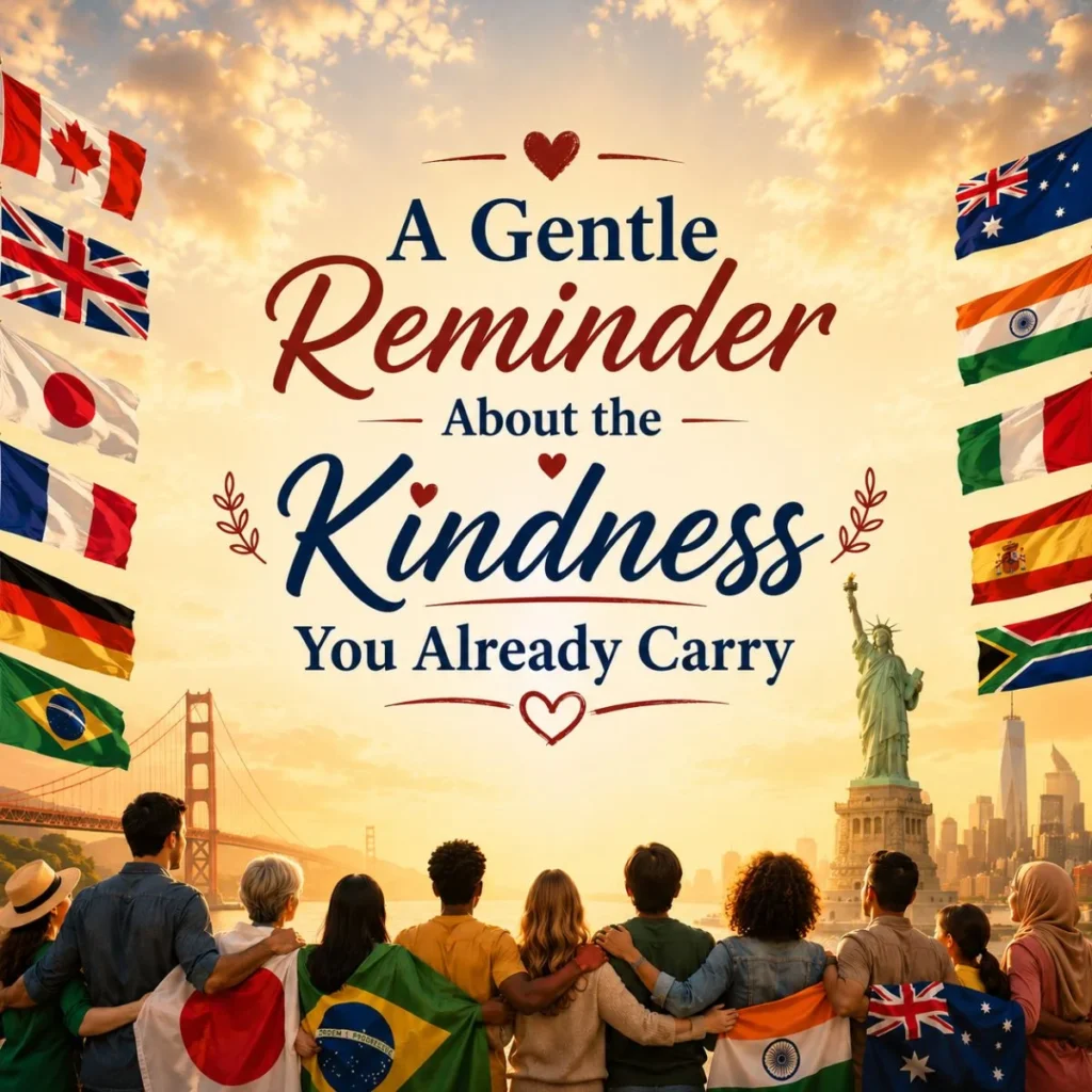 A Gentle Reminder About the Kindness You Already Carry