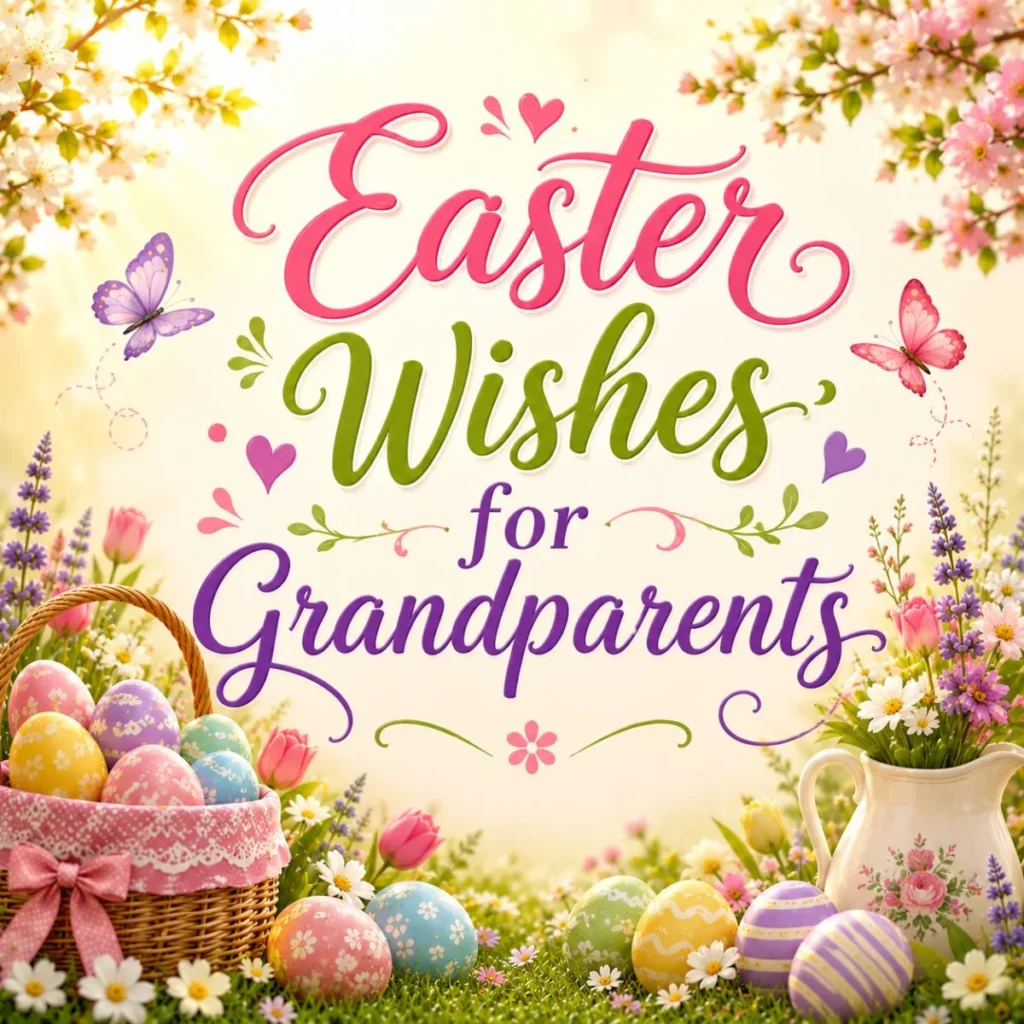 Easter Wishes for Grandparents
