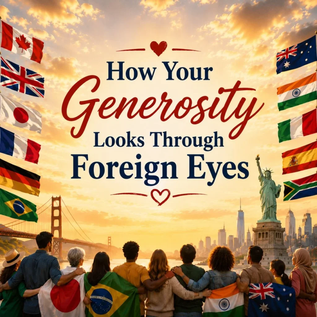 How Your Generosity Looks Through Foreign Eyes
