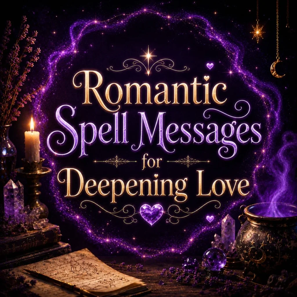 Romantic Spell Messages for Deepening Love
