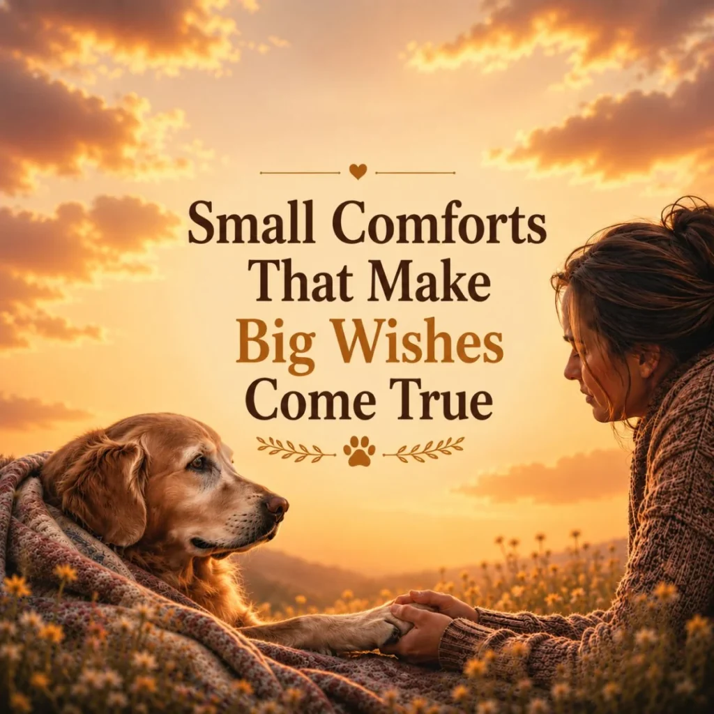 Small Comforts That Make Big Wishes Come True
