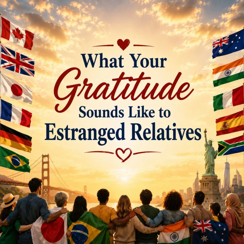 What Your Gratitude Sounds Like to Estranged Relatives