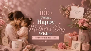 100+ Unique Happy Mothers Day Wishes for Every Kind of Mom