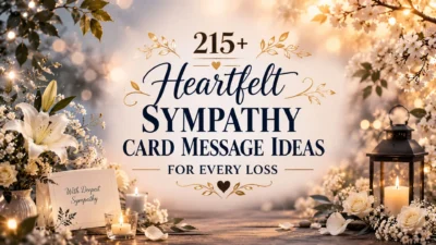 215+ Heartfelt Sympathy Card Message Ideas for Every Loss