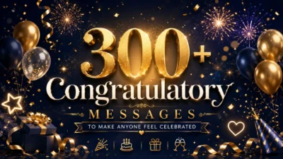 300+ Heartfelt Congratulatory Message for Every Achievement