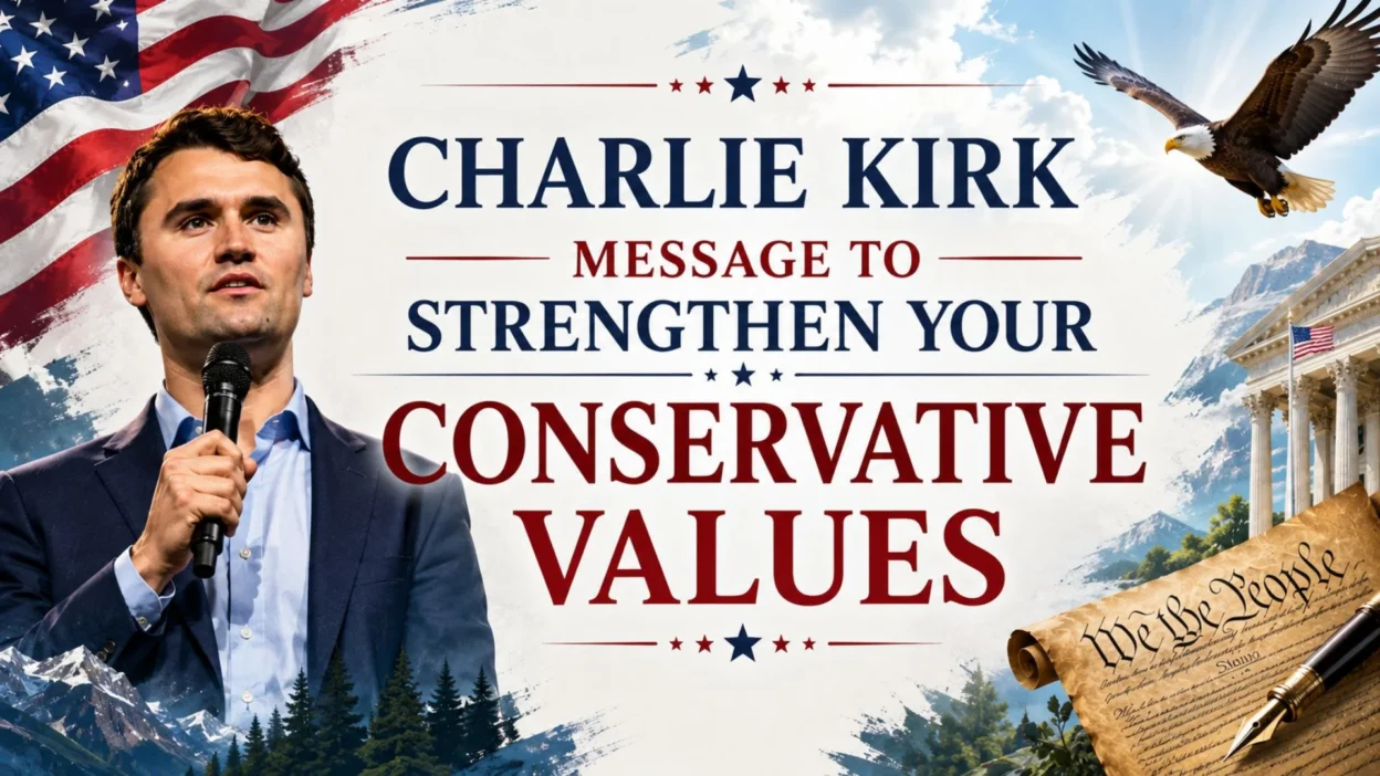 Charlie Kirk Message to Strengthen Your Conservative Values