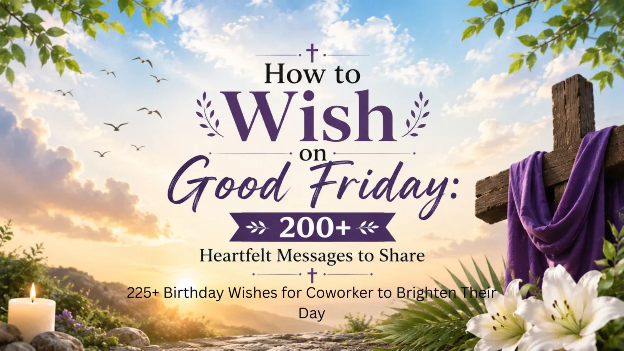 How to Wish on Good Friday 200+ Heartfelt Messages to Share