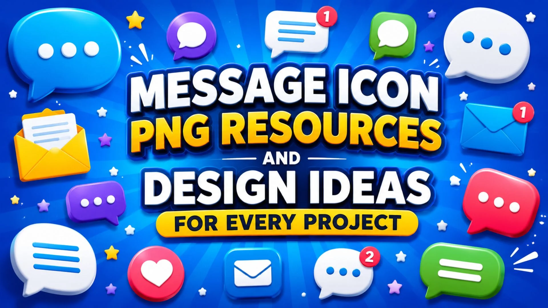Message Icon PNG Resources and Design Ideas for Every Project