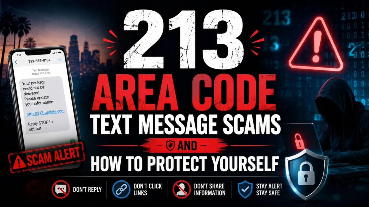 213 Area Code Text Message Scams and How to Protect Yourself