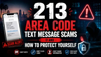 213 Area Code Text Message Scams and How to Protect Yourself
