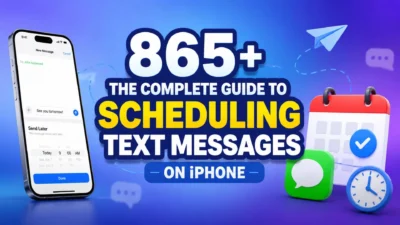 865+ The Complete Guide to Scheduling Text Messages on iPhone