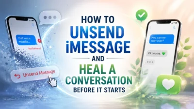 How to Unsend iMessage and Heal a Conversation Before It Starts